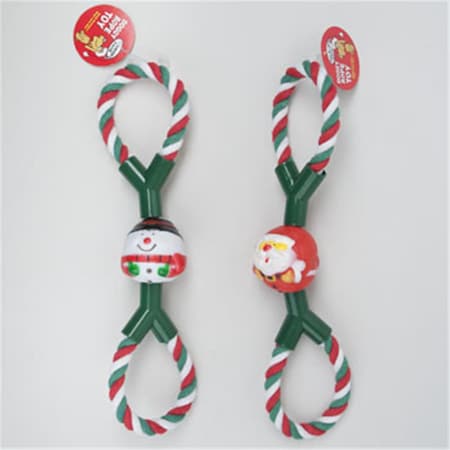 Dog Toy Christmas Rope Tug